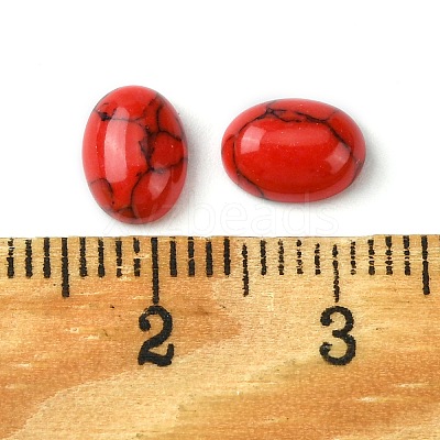 Synthetic Turquoise Cabochons G-A094-01B-43-1