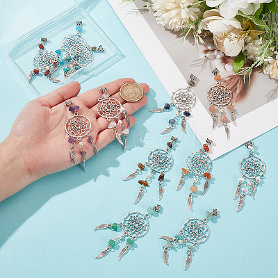12Pcs Alloy European Dangle Charms PALLOY-PH01732-1