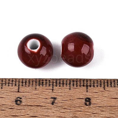 Vintage Handmade Porcelain Beads PORC-Q006-13A-27-1