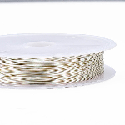 Round Copper Jewelry Wire CWIR-Q006-0.3mm-S-1