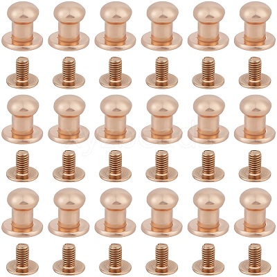 50Pcs Alloy Round Head Knobs for Small Jewelry Box Making DIY-GF0012-49KCG-1