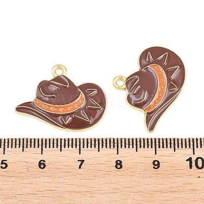 West Cowboy Theme Alloy Enamel Pendants LS-ENAM-L056-01F-01-1