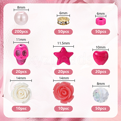 DIY Beads Findings Kits DIY-AR0005-25-1