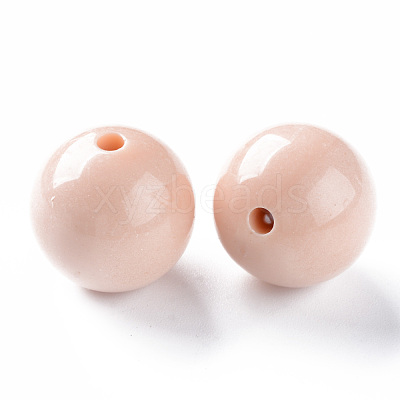 Opaque Acrylic Beads MACR-S370-C20mm-34-1