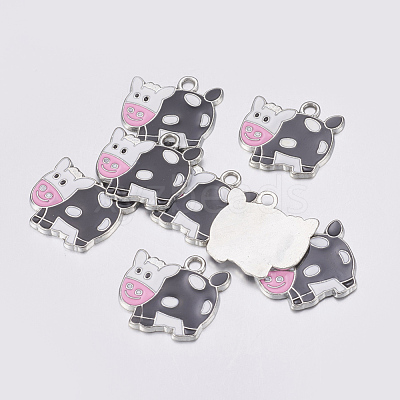 Alloy Enamel Charms X-EA0541Y-1