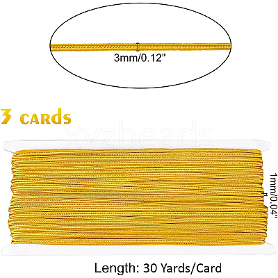Polyester Snake Belly Thread OCOR-WH0032-11A-1