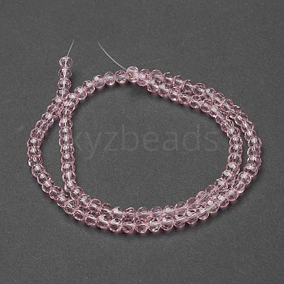 Glass Beads Strands EGLA-J042-4mm-19-1