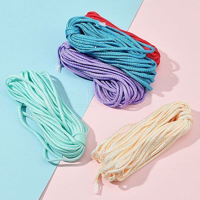 100M 10 Colors 7 Inner Cores Polyester & Spandex Cord Ropes RCP-LS0001-01D-1