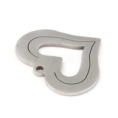 Non-Tarnish 201 Stainless Steel Pendants STAS-D190-14P-1