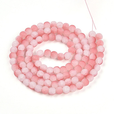 Crackle Glass Beads X1-GLAA-N009-8mm-03-1