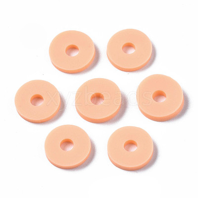Handmade Polymer Clay Beads CLAY-R067-8.0mm-B13-1