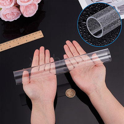 Transparent Acrylic Pipe AJEW-WH0475-51H-1