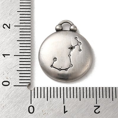 304 Stainless Steel Pendants STAS-L022-306AS-08-1