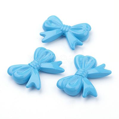 Opaque Acrylic Beads MACR-S065-4-1-1