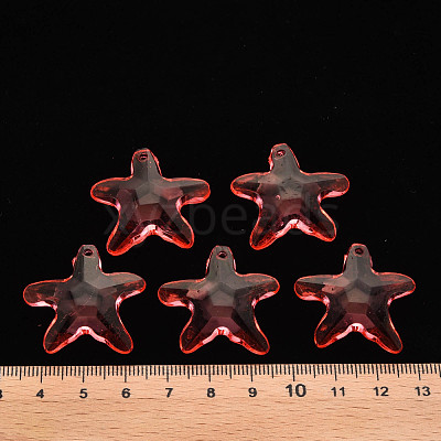 Transparent Acrylic Beads TACR-S154-58B-910-1