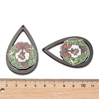 Wood Pendants WOOD-Z003-04H-1