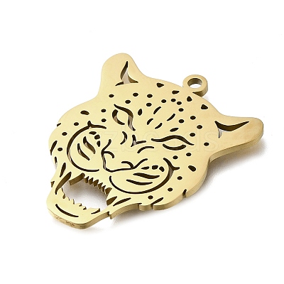 304 Stainless Steel Pendants STAS-U041-09G-1