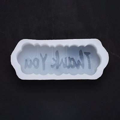 Wavy Letter Silicone Candle Mold DIY-Z015-04-1