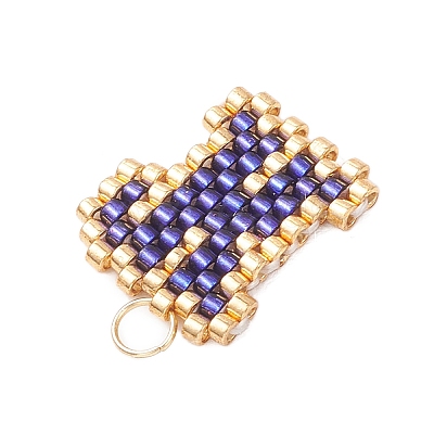 Handmade MIYUKI Seed Beads PALLOY-MZ00867-11-1