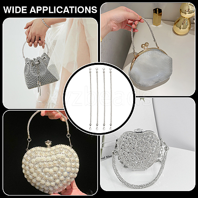 4Pcs Alloy Rhinestone Mobile Straps AJEW-PH0007-74C-1