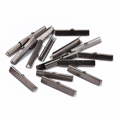 Iron Ribbon Crimp Ends IFIN-R228-09B-1