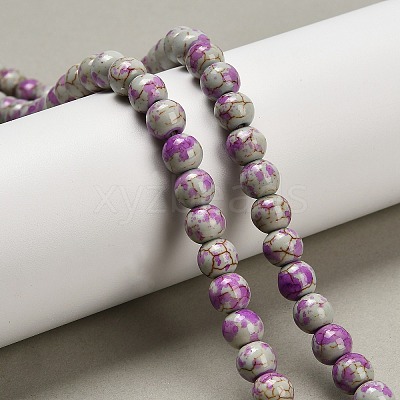 Synthetic Turquoise Beads Strands TURQ-F019-03D-1