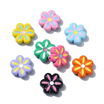30Pcs Alloy Enamel Beads ENAM-CJ0006-20-1