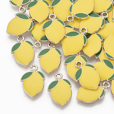 Alloy Enamel Pendants X-ENAM-N048-009A-1