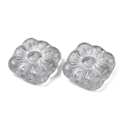 Czech Pressed Glass Beads GLAA-I061-05B-1