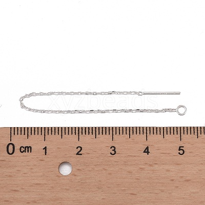 925 Sterling Silver Ear Stud Findings STER-I014-04S-1