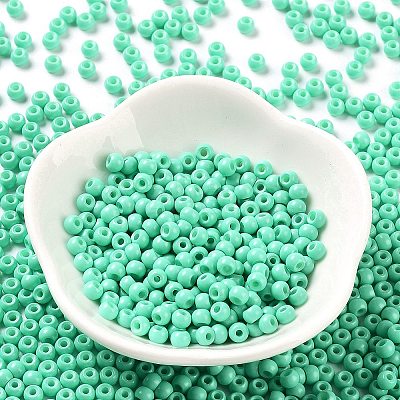 Baking Paint Glass Seed Beads SEED-H002-I-A509-1