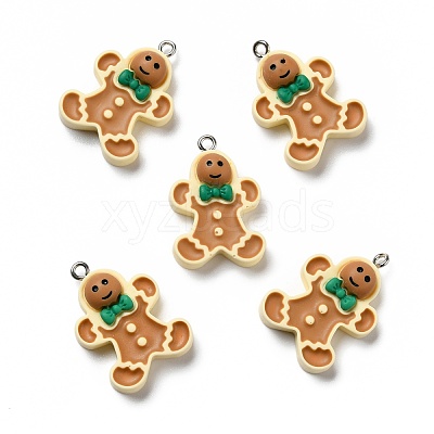 Opaque Resin Pendants RESI-D055-020P-1