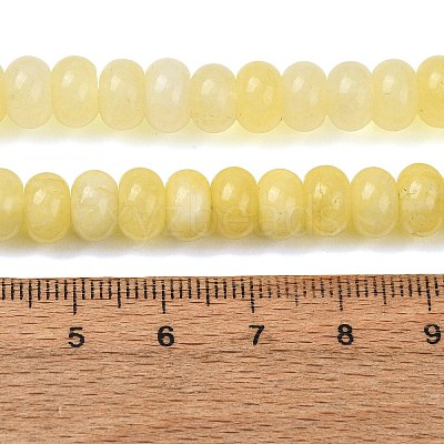 Dyed Natural White Jade Beads Strands GG-CBA9281-A15-5x8mm-1