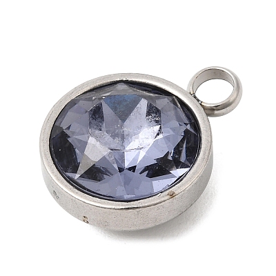 Birthstone Theme June 304 Stainless Steel Pendants STAS-G082-17P-06-1