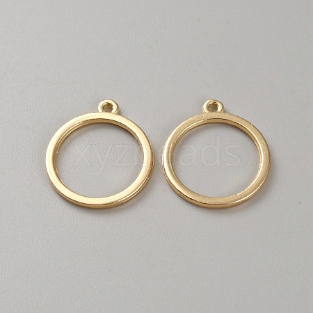 Alloy Open Back Bezel Pendants FIND-WH0421-145KCG-1