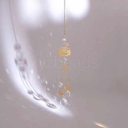 Teardrop Glass Suncatchers PW-WGBFFA3-04-1