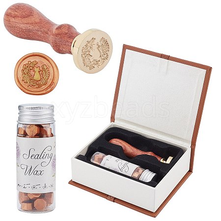 Wax Seal Stamp Set AJEW-WH0162-45A-1