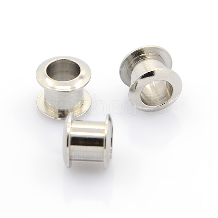 201 Stainless Steel European Bead Cores X-STAS-J011-01-1