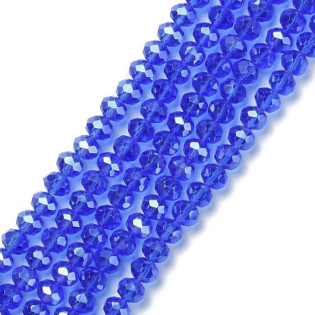 Glass Beads Strands GR8MMY-24L-1