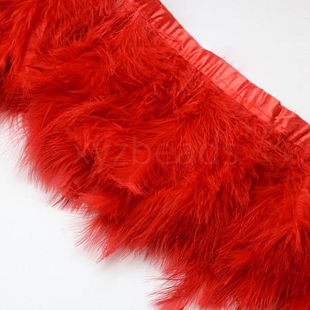 Fashion Feather Cloth Strand Costume Accessories FIND-Q040-06G-1