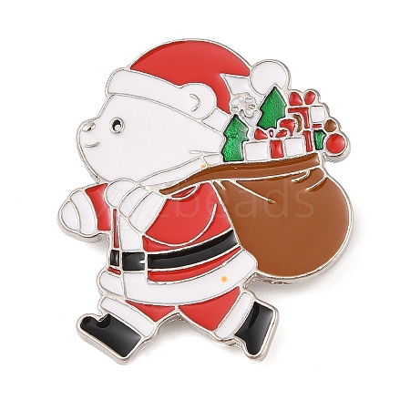 Christmas Theme Enamel Pins JEWB-S027-01A-1