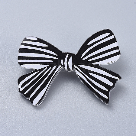 Acrylic Safety Brooches LS-JEWB-D006-B06-1