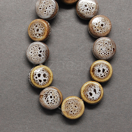 Handmade Porcelain Beads PORC-Q185-12mm-6-1