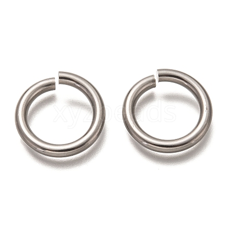 Non-Tarnish 304 Stainless Steel Open Jump Rings STAS-H136-06B-P-1