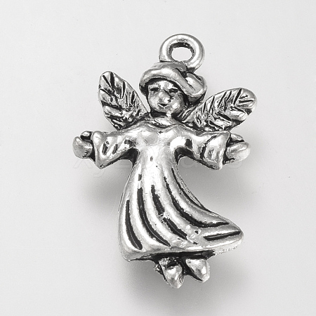 Tibetan Style Alloy Pendants TIBE-S310-012AS-LF-1