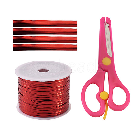  Plastic Wire Twist Ties AJEW-TA0017-18B-1