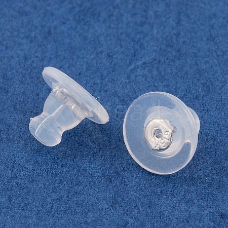 Silicone Ear Nuts SIL-L004-04S-01-1
