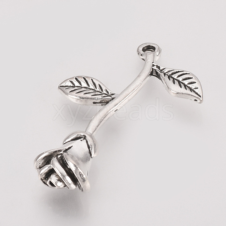 Tibetan Style Alloy Pendants TIBE-T011-48AS-LF-1