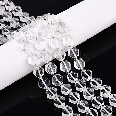 Natural Quartz Crystal Beads Strands G-P534-A23-02-1