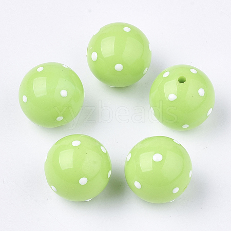 Acrylic Beads SACR-T345-02B-10-1